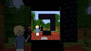 Two Noobs Try to Open a Nether Portal