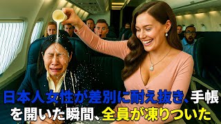 日本人女性が差別に耐え抜き、手帳を開いた瞬間、全員が凍りついた――。【人生の教訓】