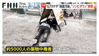 カナダが「麻薬汚染」で“ゾンビタウン”化…フェンタニル流通で5万人超死亡　“麻薬”を合法的に摂取可能な施設も