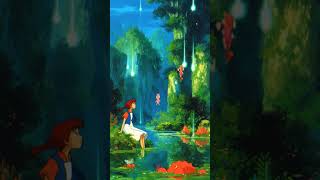 ギブリピアノ＆海の音 | 勉強＆集中のための完璧なリラックス音楽 #ghibli #shorts