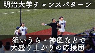 【明治好き必見】明治大学チャンスパターンメドレー 【東京六大学野球】