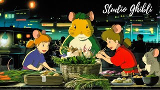 眠りに誘うジブリピアノと自然音 | 究極のリラックス睡眠音楽 - 深い安らぎのひととき