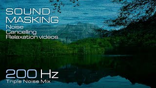 Noise Canceling 8 hours【Instant Effect】Boost Focus & Sleep 200Hz Sound Masking