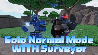Solo Normal Mode WITH Surveyor｜Roblox Tower Blitz